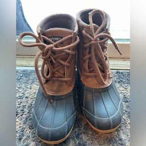 Boys Sperry Boots Size 1